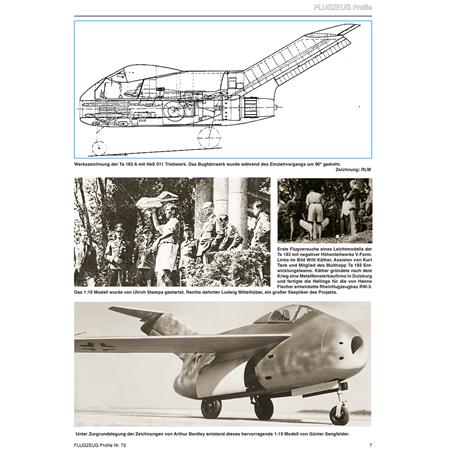 Flugzeug Profile 73 "Fw Ta183 / Me P.1101"