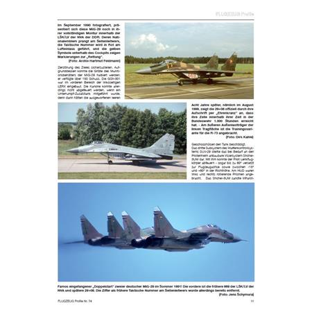 Flugzeug Profile 74 "Die deutsche MiG-29"