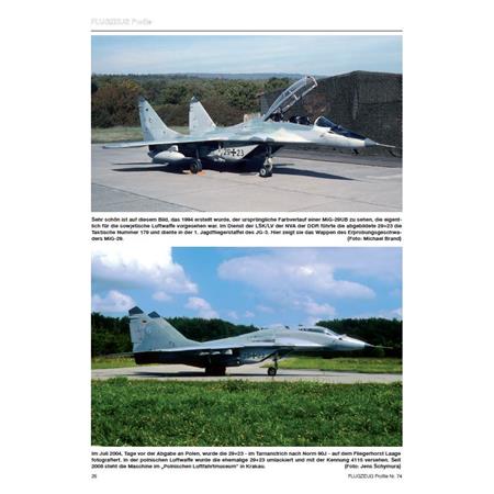 Flugzeug Profile 74 "Die deutsche MiG-29"