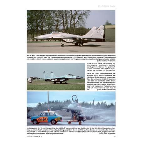 Flugzeug Profile 74 "Die deutsche MiG-29"