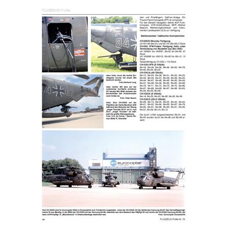 Flugzeug Profile 75 "Sikorsky CH-53 - MTH der Bw"