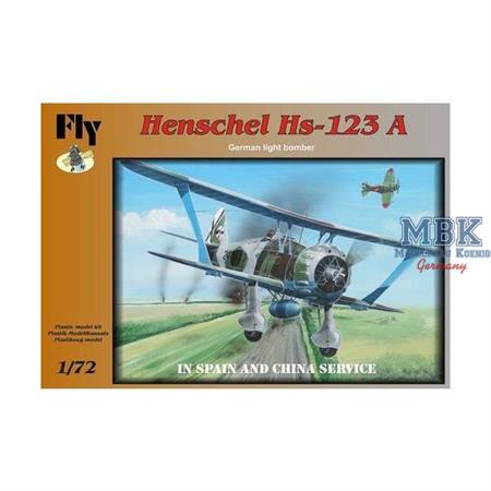 Henschel Hs 123A. "Leg. Condor & China"