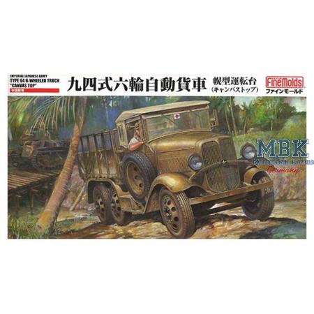 IJA Type 94 6x6 Truck w/ open Canvas Top