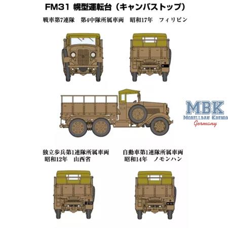 IJA Type 94 6x6 Truck w/ open Canvas Top