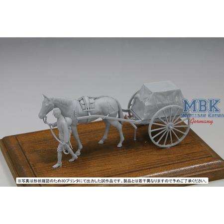 IJA Horse-Drawn Cart Type 39 Transport Cart Ko
