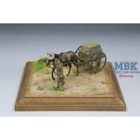 IJA Horse-Drawn Cart Type 39 Transport Cart Ko