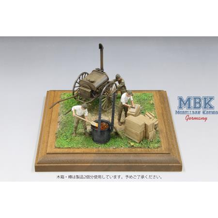 IJA Field Kitchen unit and Type 97 Movable boiler