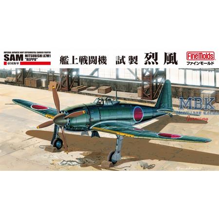 Mitsubishi A7M1 Reppu "Sam" Experimental Fighter