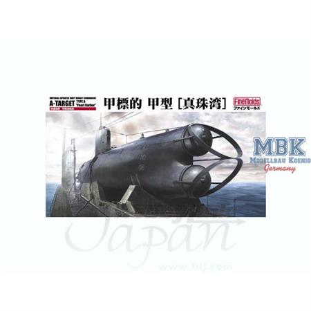 IJN A-Target Type A Midget Submarine Pearl Harbor