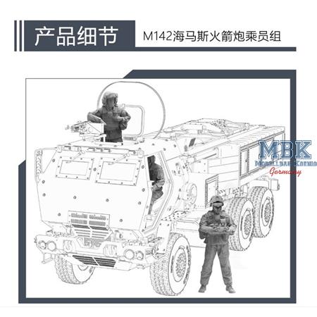 Crew of M142 HIMARS Rocket Launcher 1:35 (3D-Prt.)