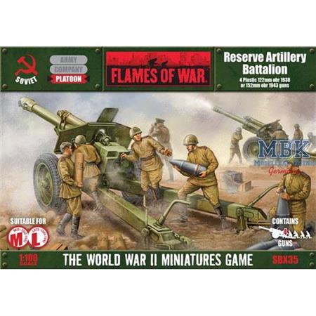 Flames Of War: Reserve Artillery Battalion