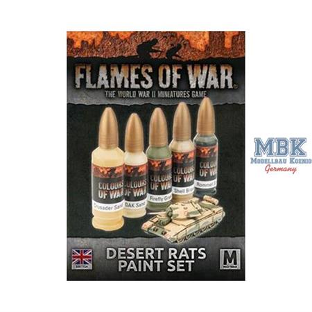 Desert Rats Paint Set
