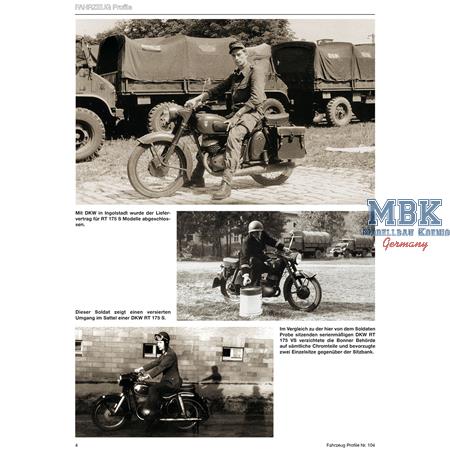 Fahrzeug Profile 104 Motorräder im Dienste der BW