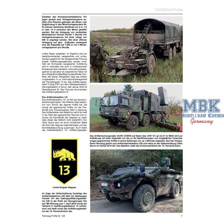 Fahrzeug Profile 122 "Gefechtsfhz. der Div. 2025"