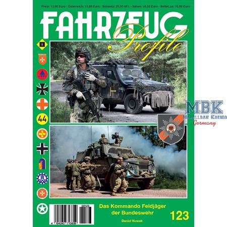 Fahrzeug Profile 123 "Kommando Feldjäger der Bw"