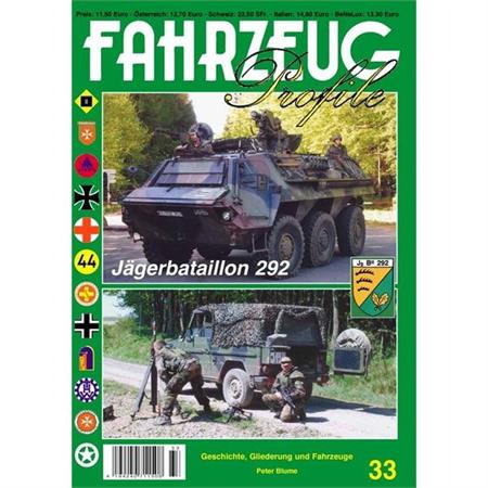 Fahrzeug Profile 33 - Jägerbatallon 292