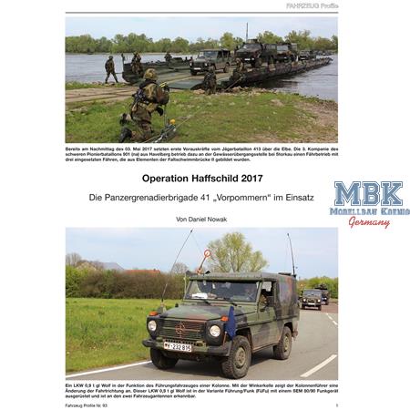 Fahrzeug Profile 93 - Operation Haffschild 2017