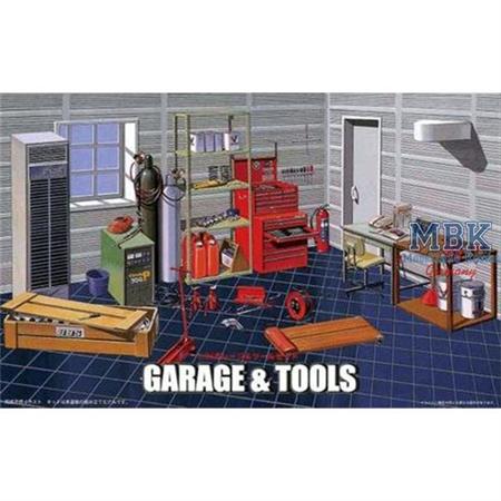 Garage & Tool Set GT15  1/24