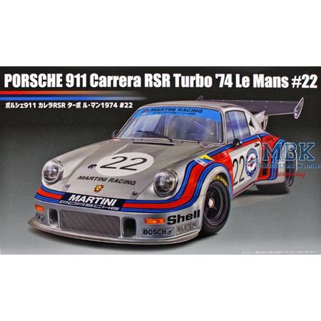 Porsche 911 Carrera RSR Turbo Le Mans 1974 1:24