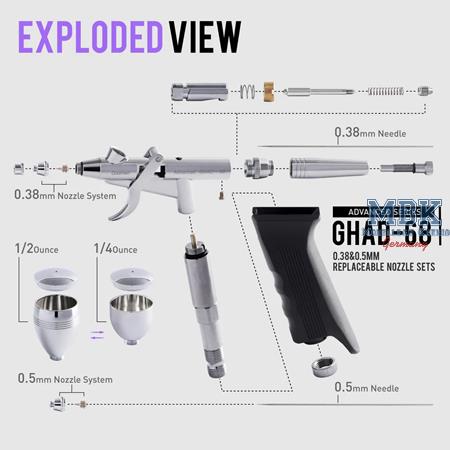 Airbrush Advanced Series GHAD-68 Advanced