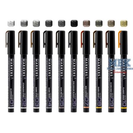 Metallic Series Marker Set