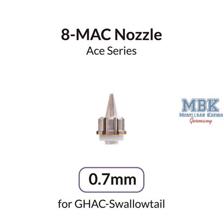 0.7mm 8-MAC Nozzle for GHAC-Swallowtail