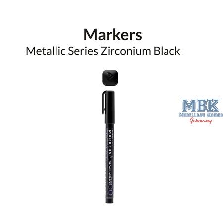 Metallic Series Marker Zirconium Black