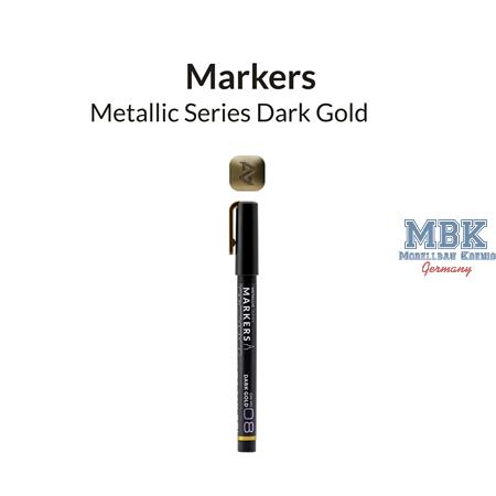 Metallic Series Marker Dark Gold