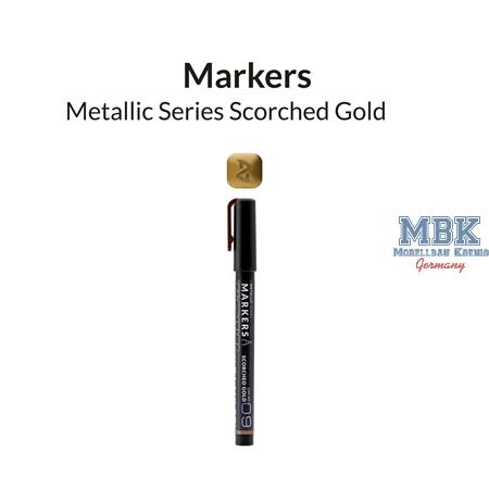 Metallic Series Marker Scorched Gold