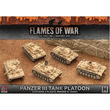 Flames Of War: Panzer III Tank Platoon