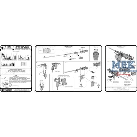 Browning M2HB .50 cal for M10 Tank Destroyer