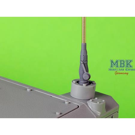 Comrod Antenna VHF3088VM straight - for Leopard 2