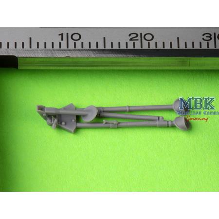 Folded M2 tripod for Browning M1919 .30 cal