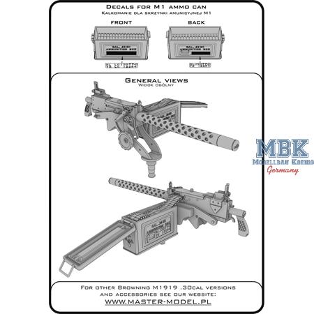 Browning M1919 - E6160 mount for e.g. M4 Sherman