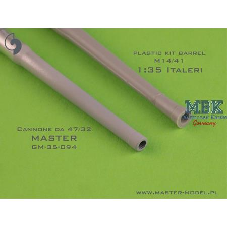Italian 47mm L/32 gun barrel (Cannone da 47/32)