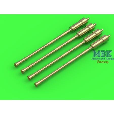 2cm L/65 Flak 38 +Flakvierling 38 gun barrels (4x)