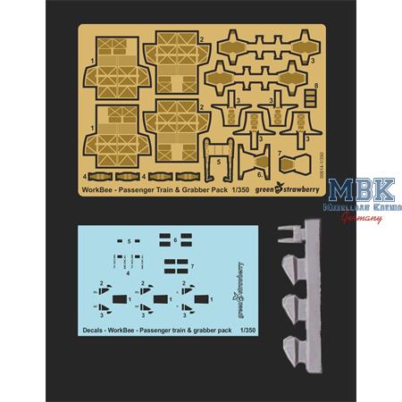 WorkBee #3 - Passenger train & grabber pack