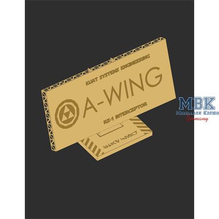 Label ”RZ-1 A-Wing”