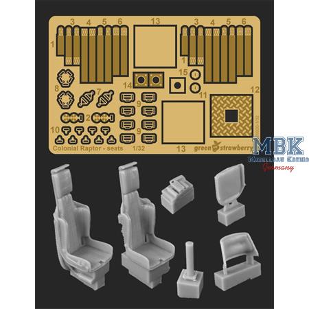 Colonial Raptor - seats 1:32