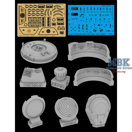 NCC-1701 (refit) - Bridge 1:350
