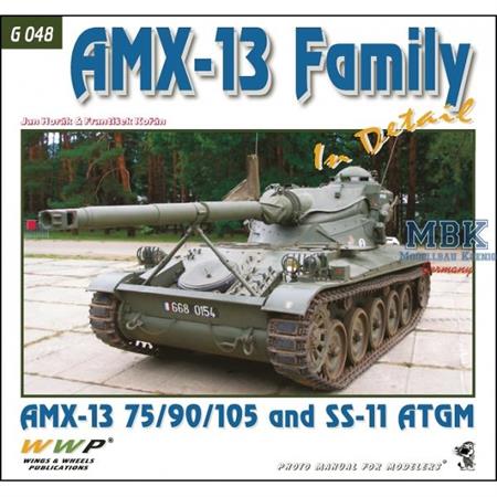 AMX-13 Family light Tanks  in Detail