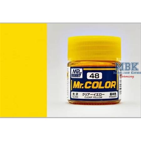 Clear Yellow / Gelb Transparent (10 ml) Glänzend