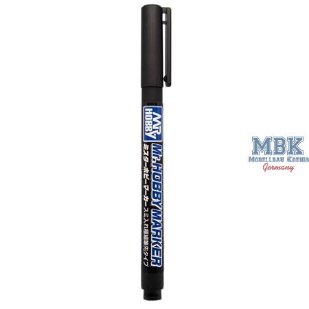 Mr. Hobby Marker Super Fine Tip BLACK