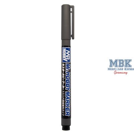 Mr. Hobby Marker Super Fine Tip GRAY