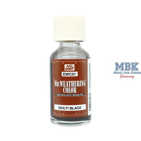 Mr. Weathering Color (40ml) Multi Black