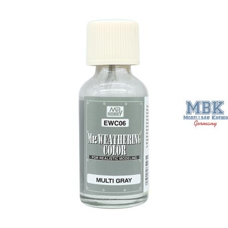 Mr. Weathering Color (40ml) Multi Gray