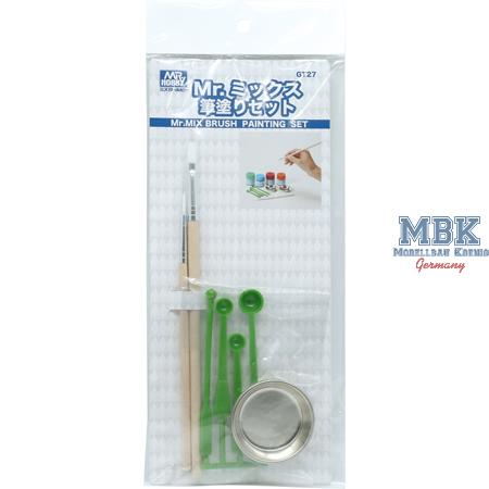 GT-27 Mr Mix Brush Painting Set
