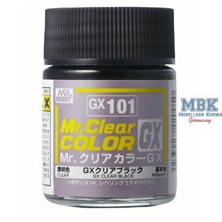 Mr. Clear Color GX (18ml) Clear Black