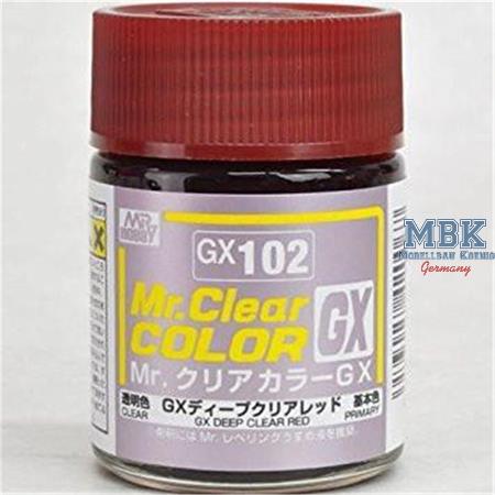 Mr. Clear Color GX (18ml) Clear Red