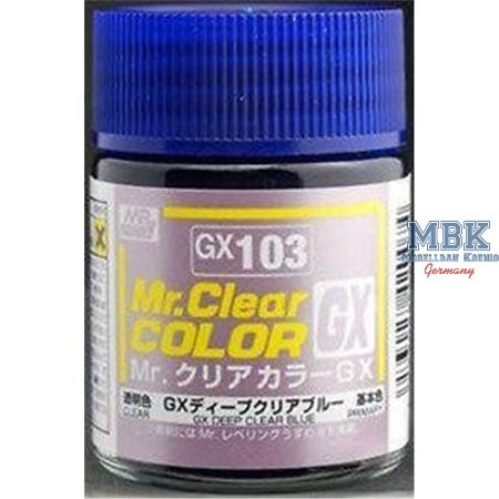 Mr. Clear Color GX (18ml) Clear Blue